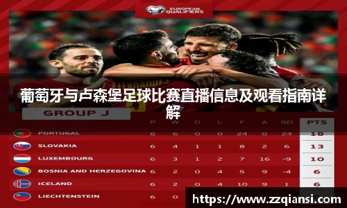 葡萄牙与卢森堡足球比赛直播信息及观看指南详解